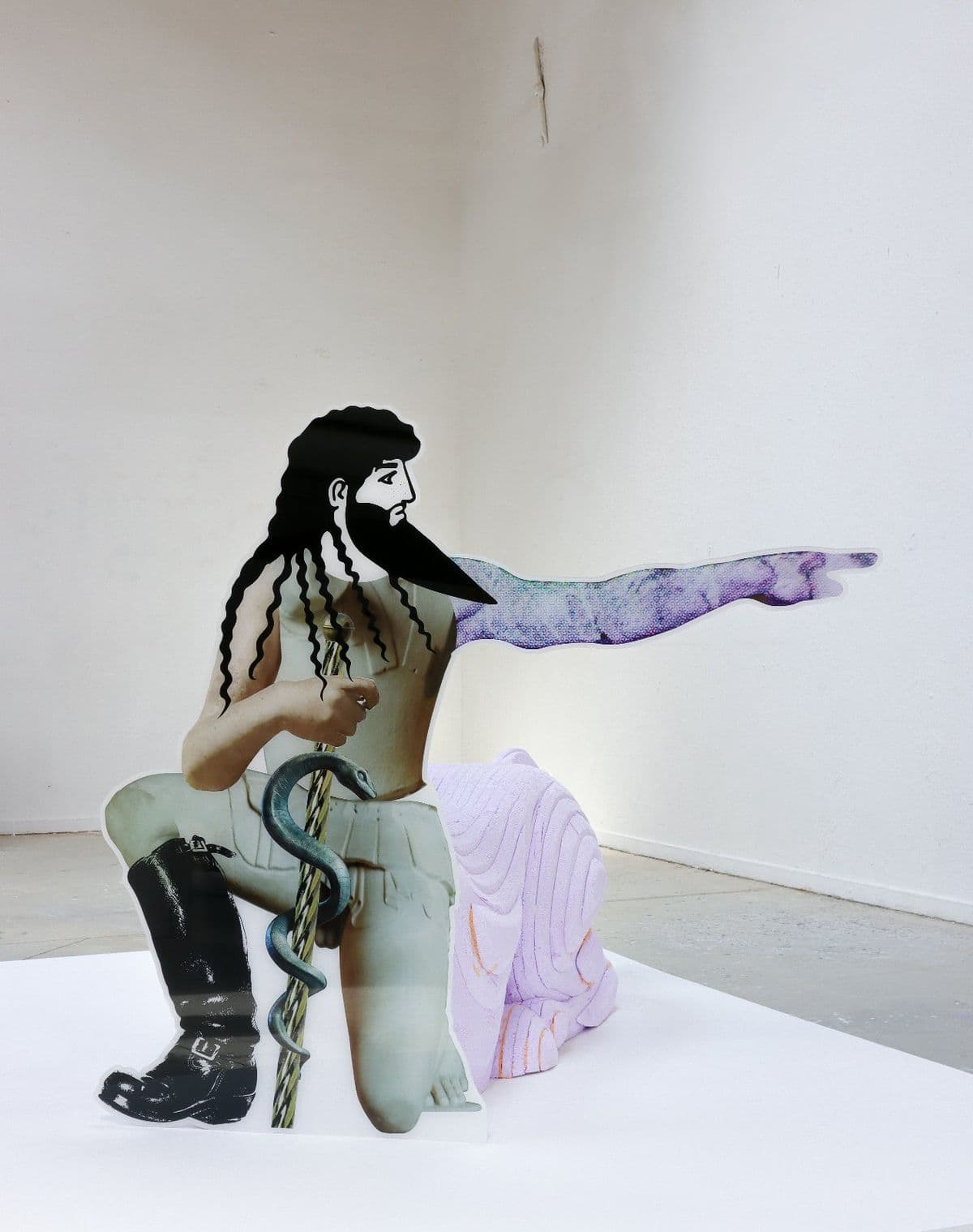 Apollonian Seduction (detail 1) — Grigorios Ilaridis